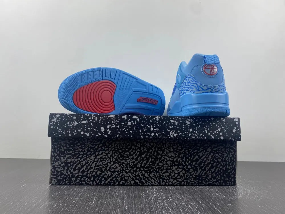 Air Jordan 3 Low Blue - Hình 2