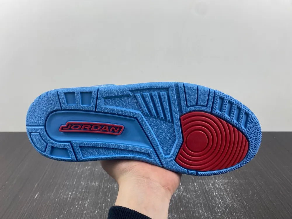 Air Jordan 3 Low Blue - Hình 4
