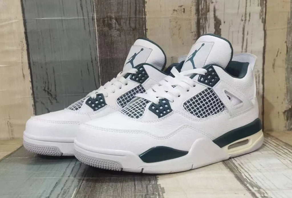 Air Jordan 4 Retro White Pine Green - Hình 3