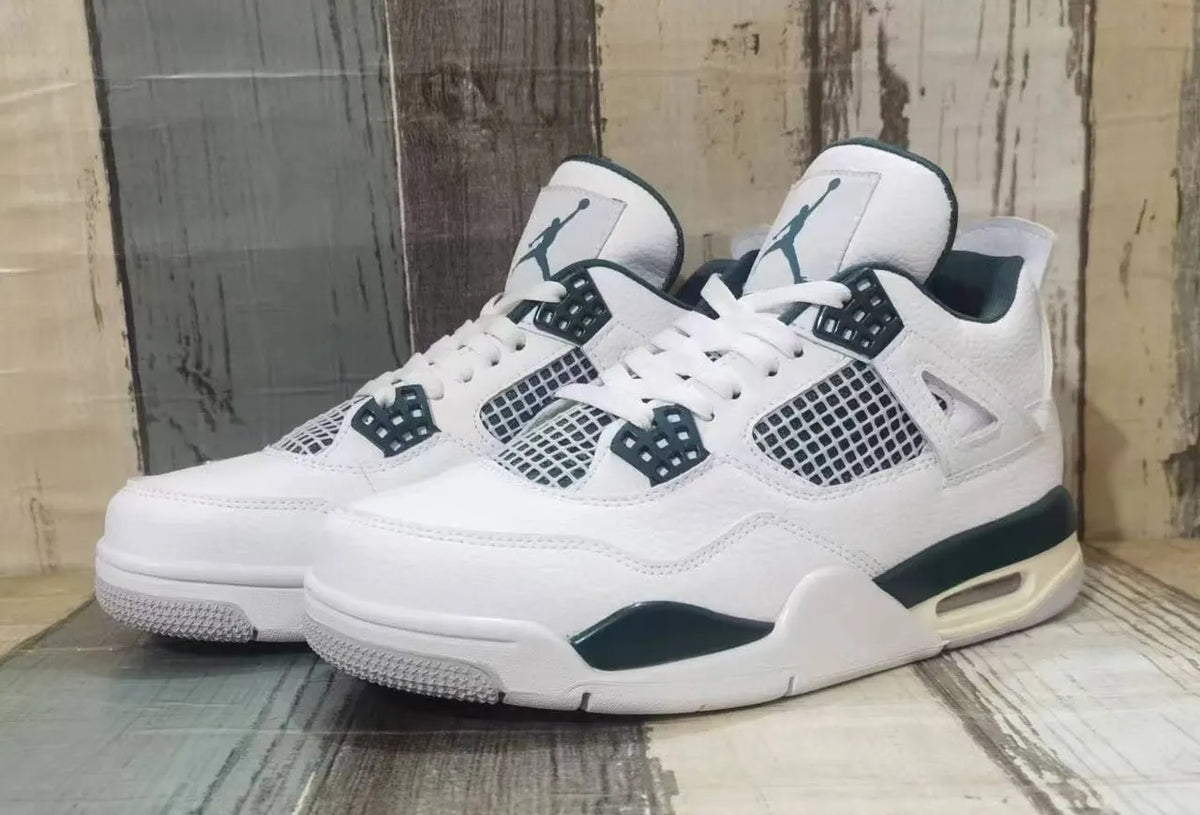 Air Jordan 4 Retro White Pine Green - Hình 3