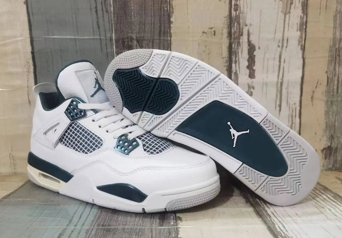 Air Jordan 4 Retro White Pine Green - Hình 6