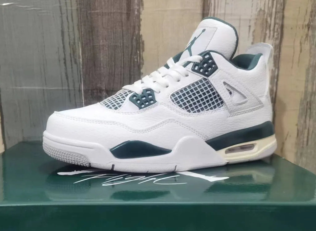 Air Jordan 4 Retro White Pine Green - Hình 5