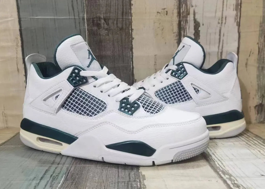 Air Jordan 4 Retro White Pine Green - Hình 2