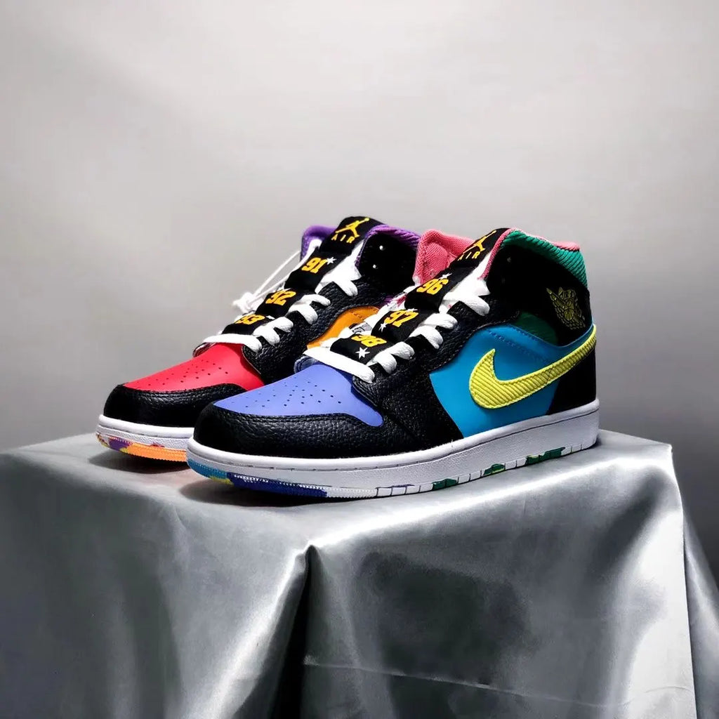 Air Jordan 1 Mid SE Multi-Color - Hình 6