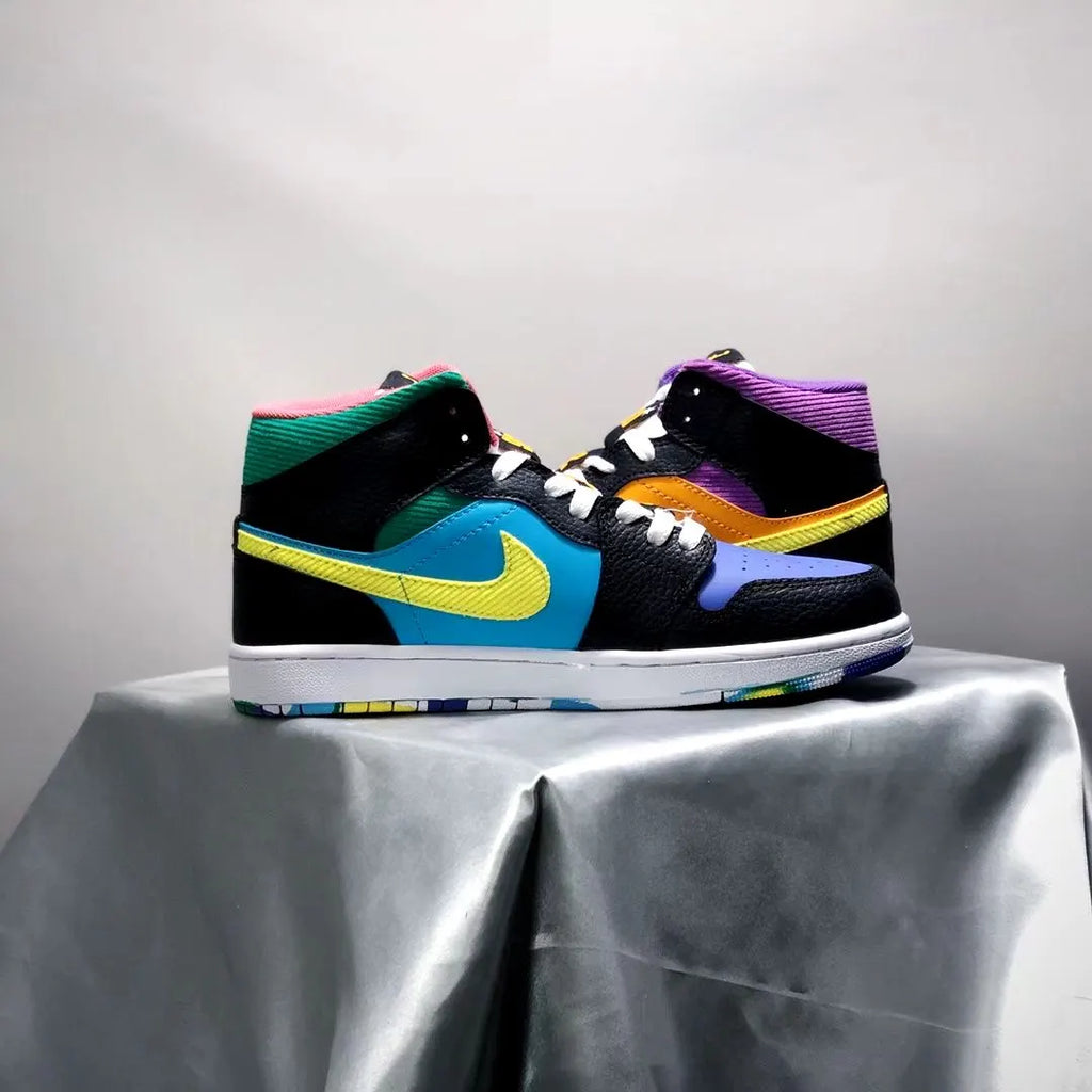 Air Jordan 1 Mid SE Multi-Color - Hình 4