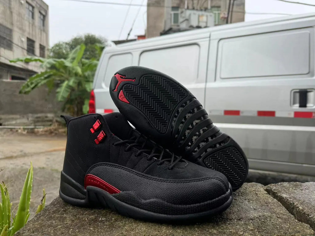 Air Jordan 12 Black/Red - Hình 2