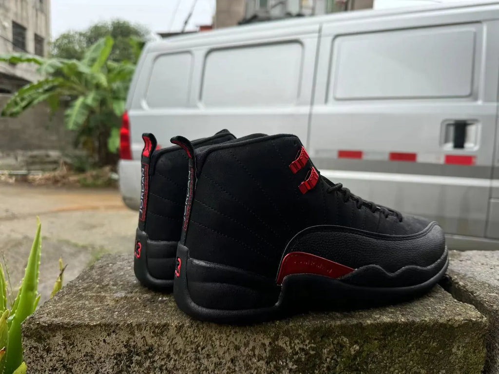Air Jordan 12 Black/Red - Hình 3