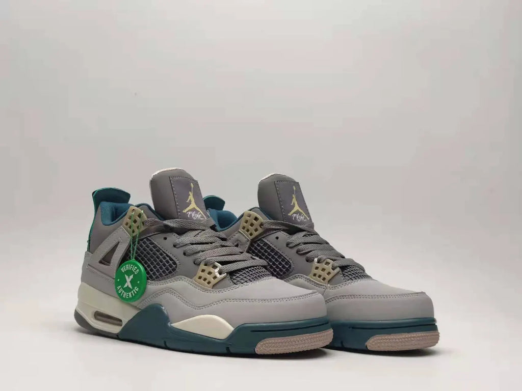 Jordan 4 Retro Grey Green