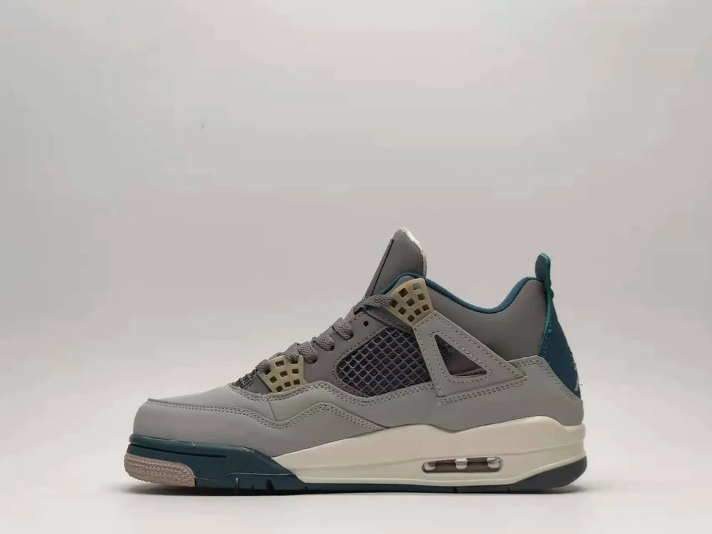 Jordan 4 Retro Grey Green - Hình 5