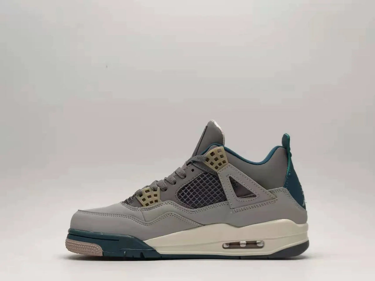 Jordan 4 Retro Grey Green - Hình 5