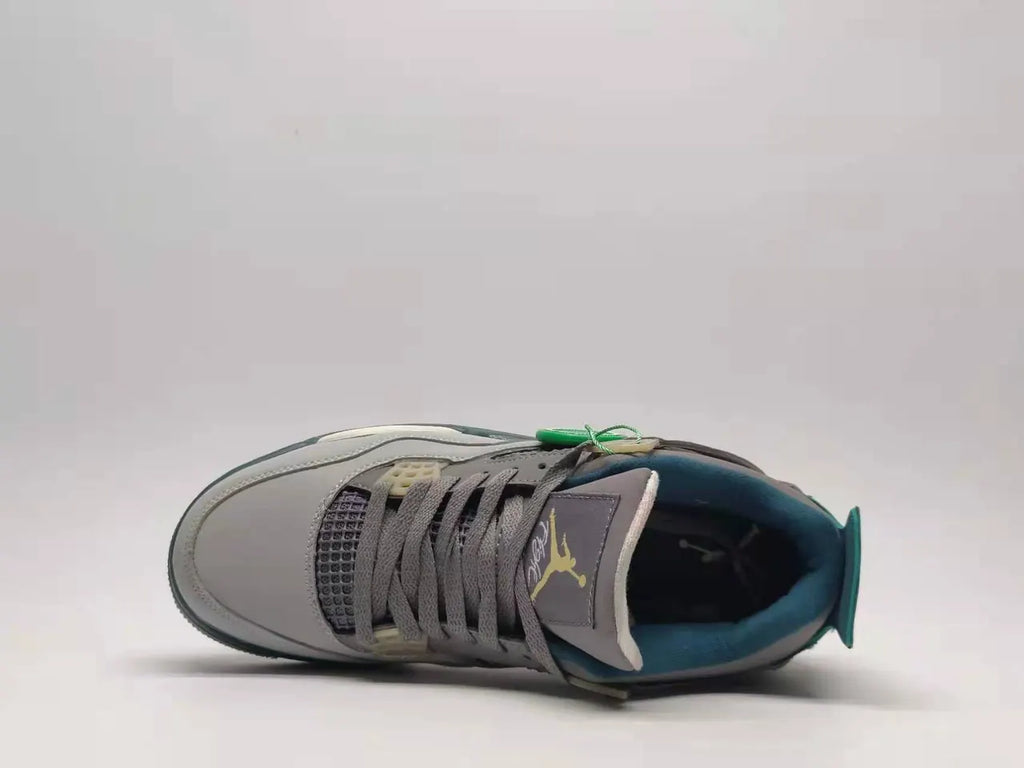 Jordan 4 Retro Grey Green - Hình 4