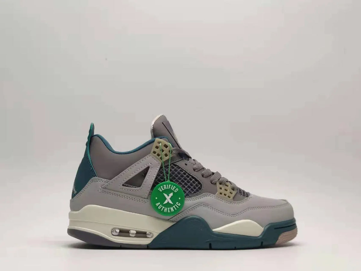 Jordan 4 Retro Grey Green - Hình 6