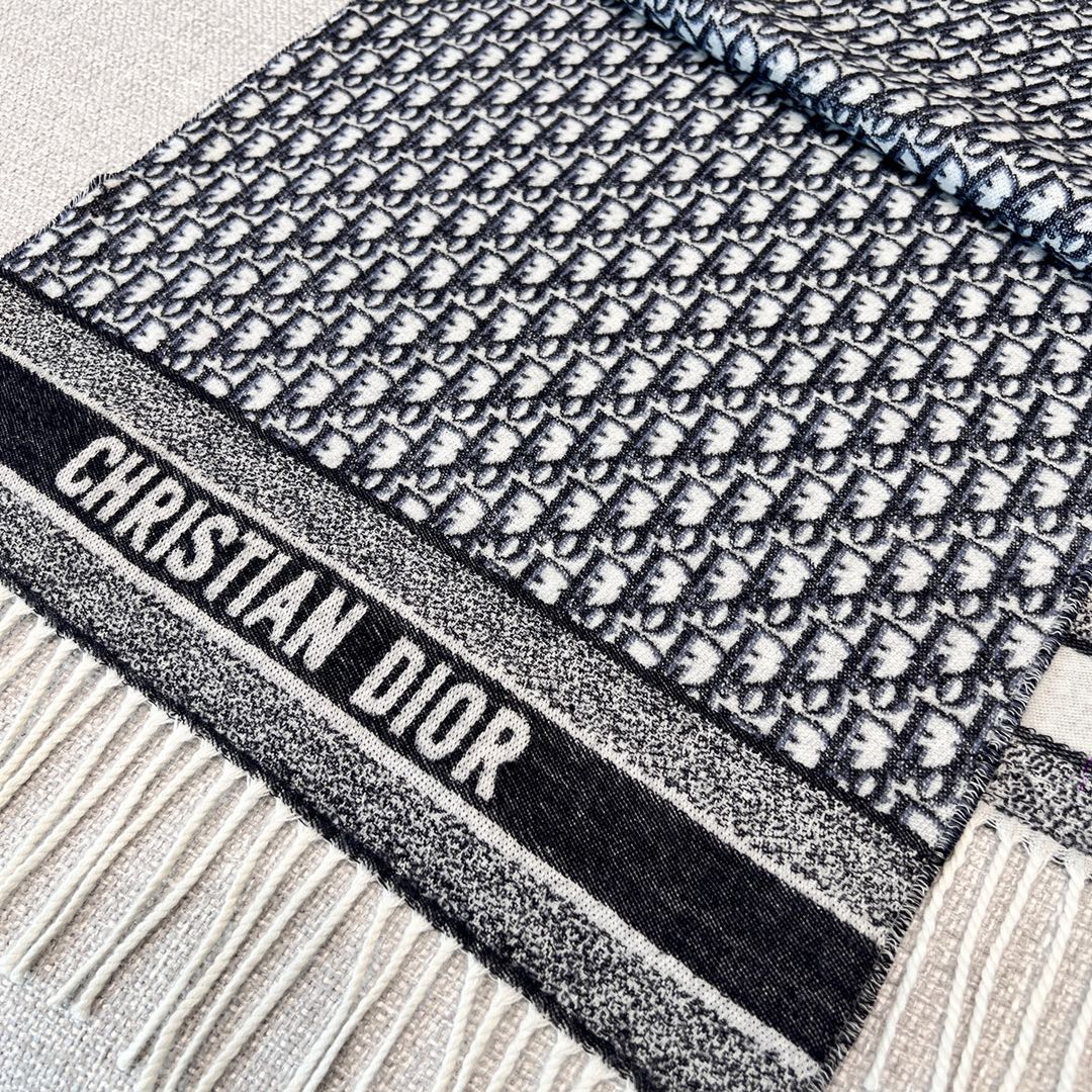 DIOR SCARF 200 CM IN CASHMERE 667139
