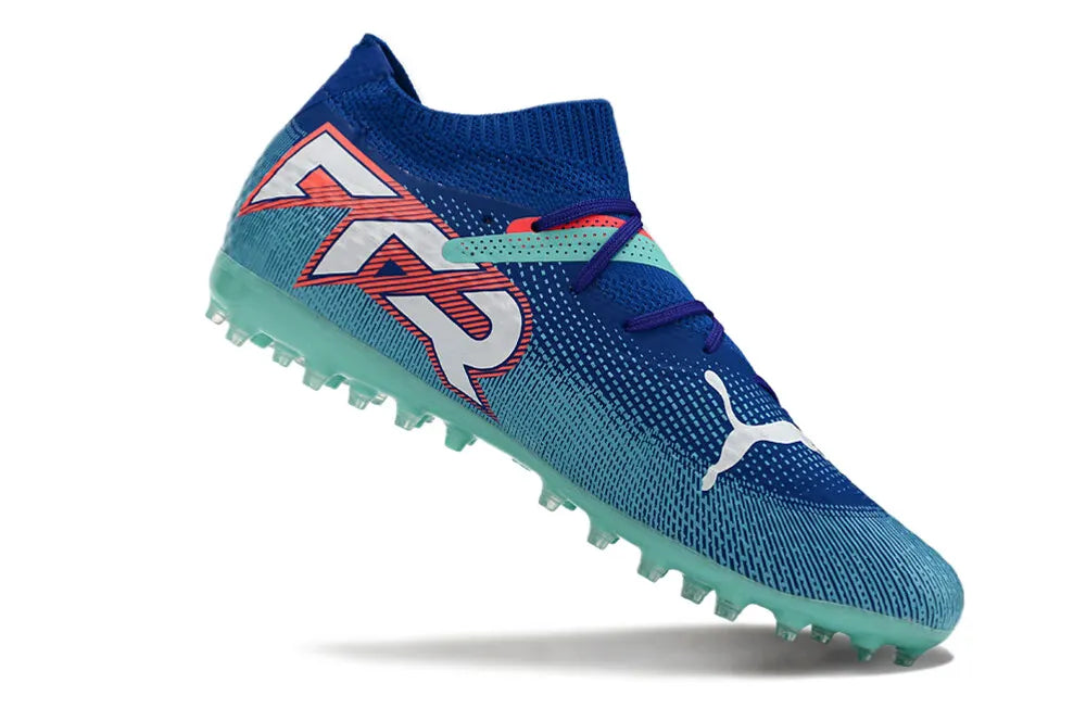 Puma Blue Soccer Cleats Turf