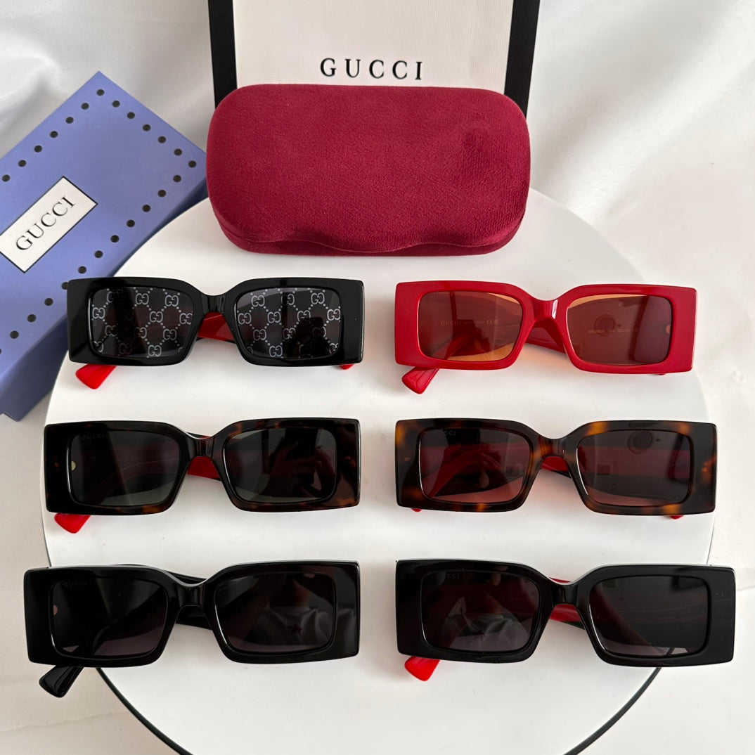 CHUNKY GEOMETRIC FRAME SUNGLASSES GG1860S IN ACETATE
