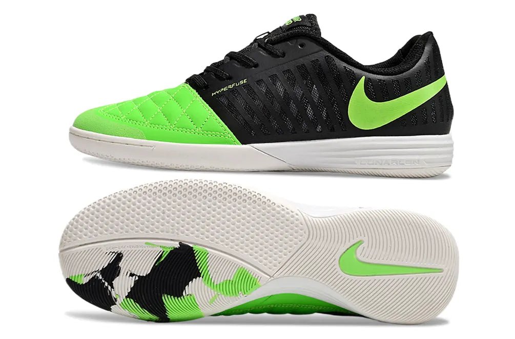 Nike Lunar Gato II IC Black/Green - Hình 5