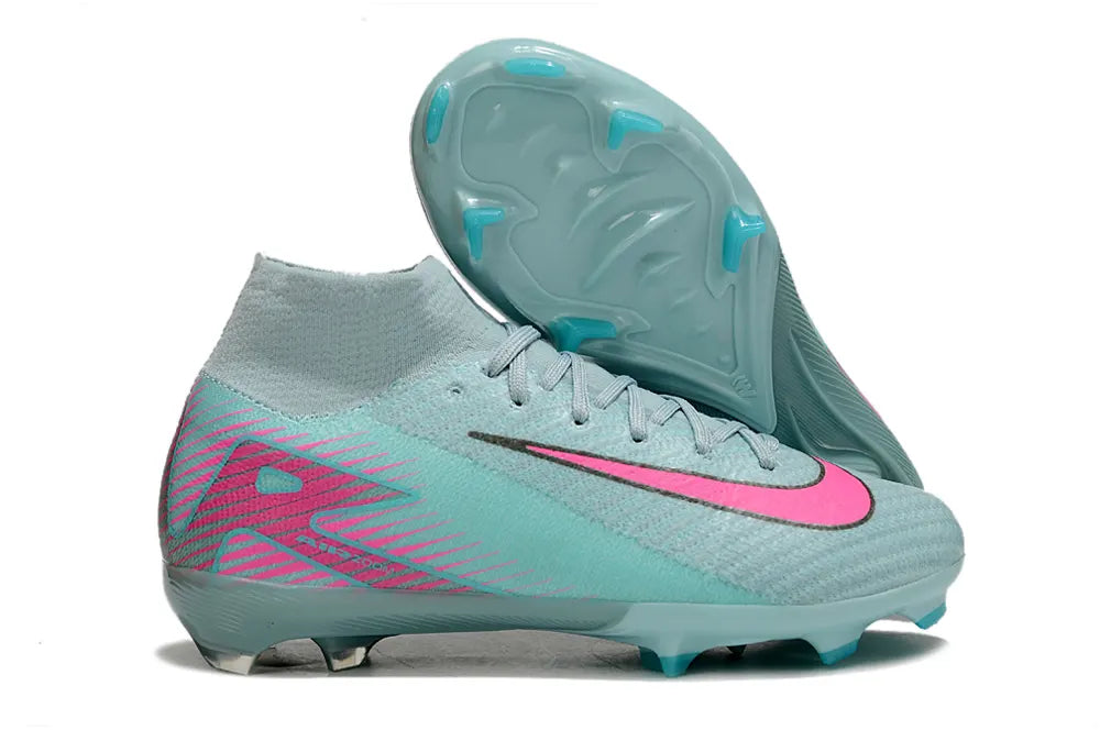 Nike Turquoise Pink Cleats - Hình 4
