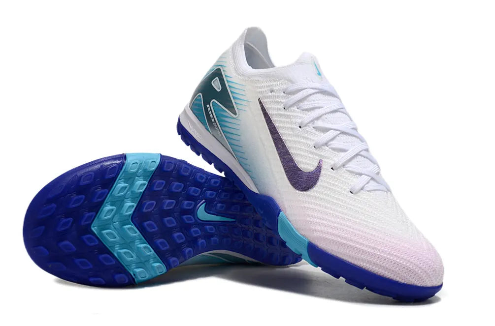 Nike White Purple Turf Soccer