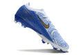 Nike Mercurial Blue Gold Cleats