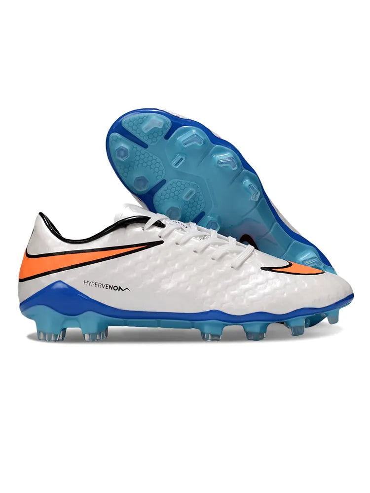 Nike Hypervenom White/Blue - Hình 4