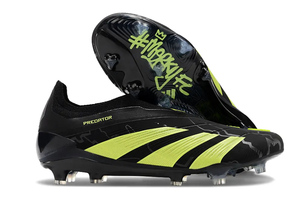 Adidas X Crazyfast.1 FG Black/Yellow - Hình 5