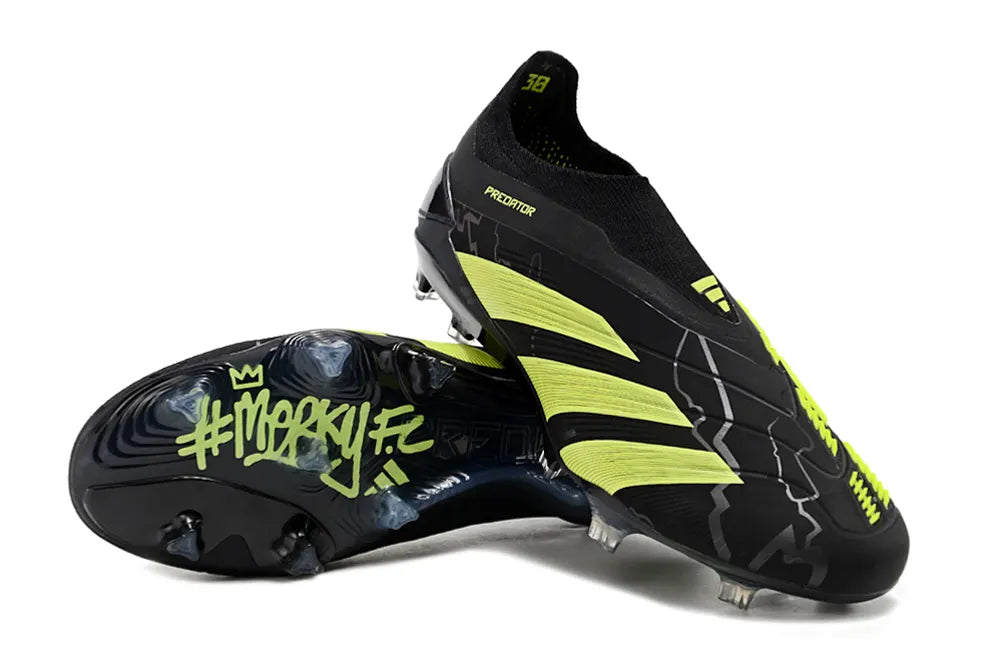 Adidas X Crazyfast.1 FG Black/Yellow - Hình 3