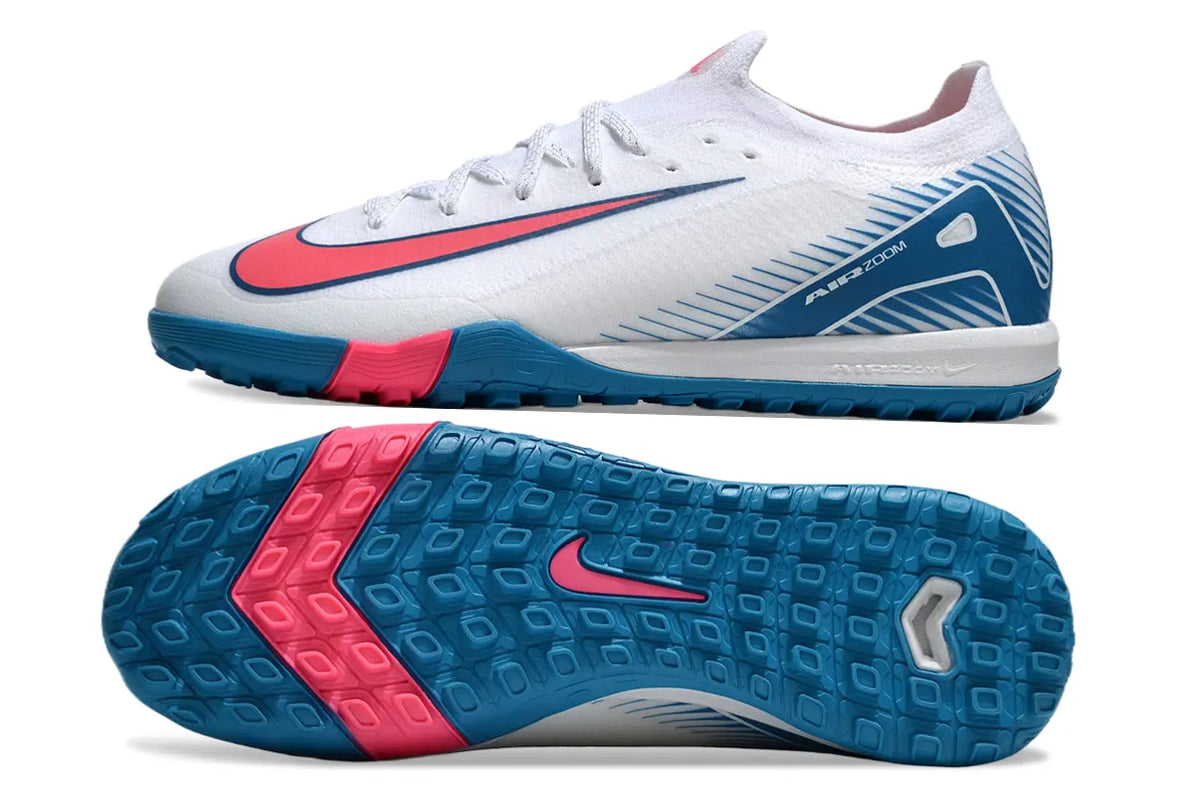 Nike White Pink Turf Shoes - Hình 6