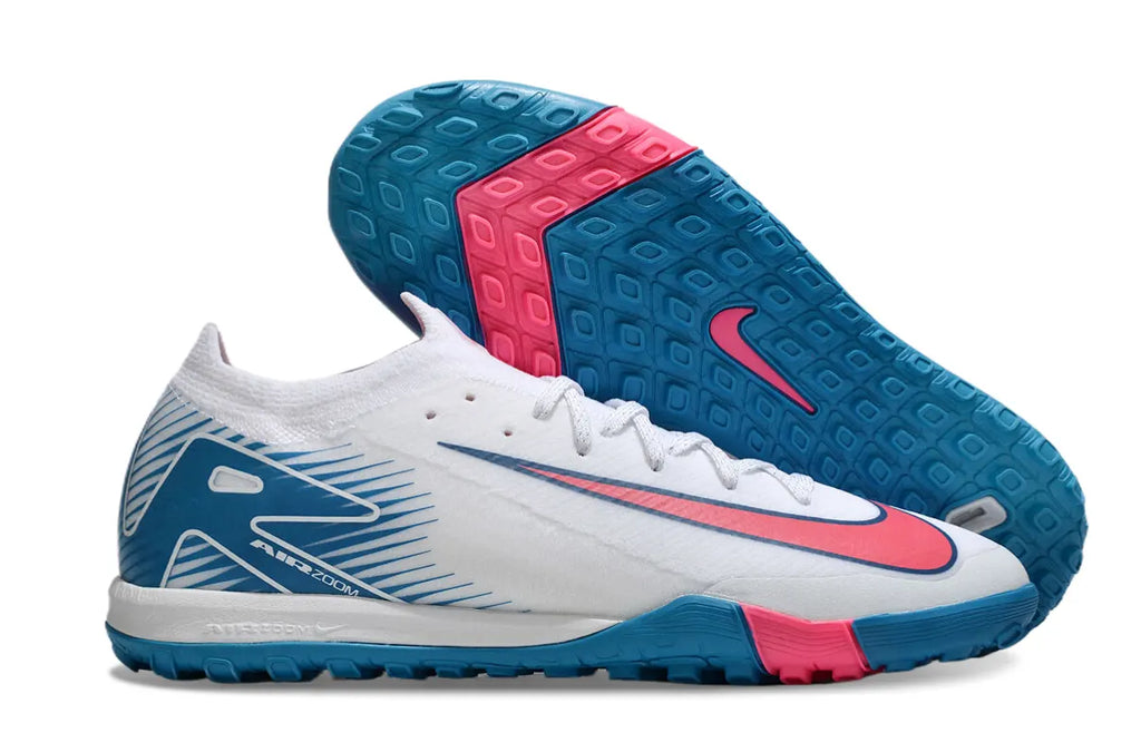 Nike White Pink Turf Shoes - Hình 5