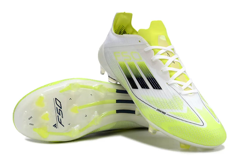 soccer Adidas X Crazyfast.1 FG White/Lime - Hình 3