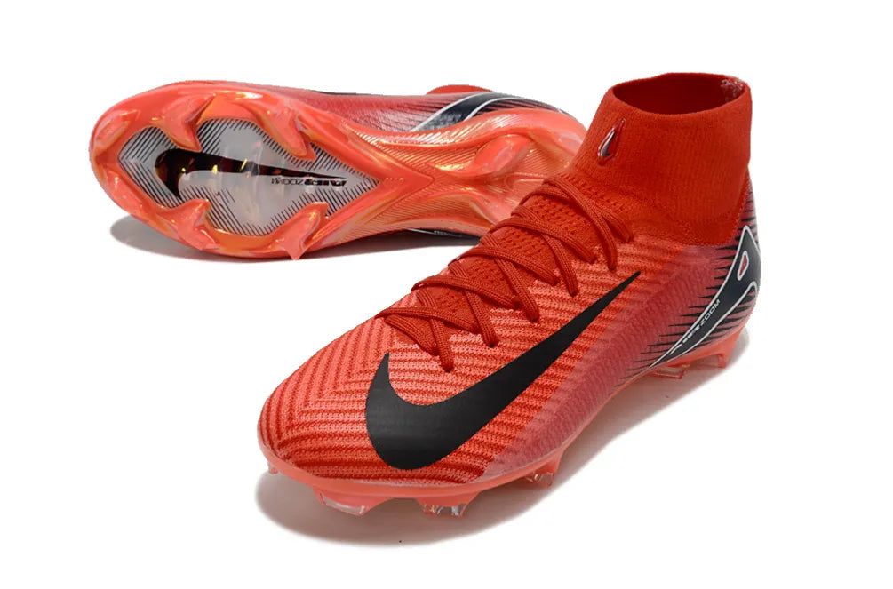 Nike Red Soccer Cleats - Hình 6