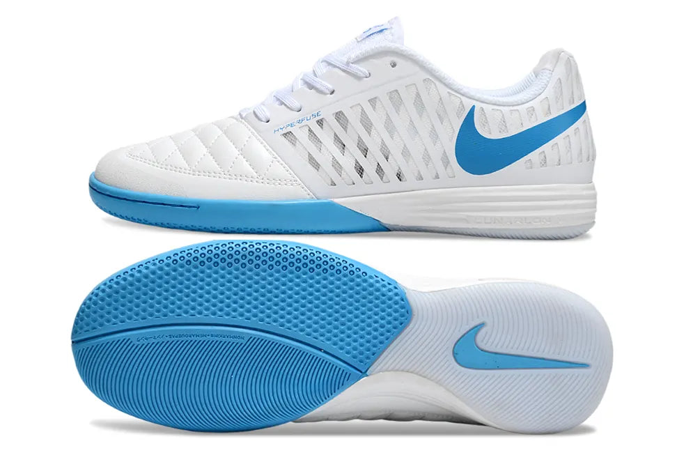 Nike Lunar Gato II White/Blue - Hình 5
