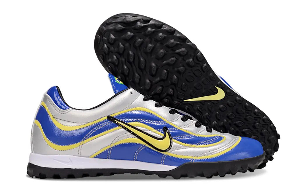 Nike Silver/Blue Turf Shoe - Hình 5