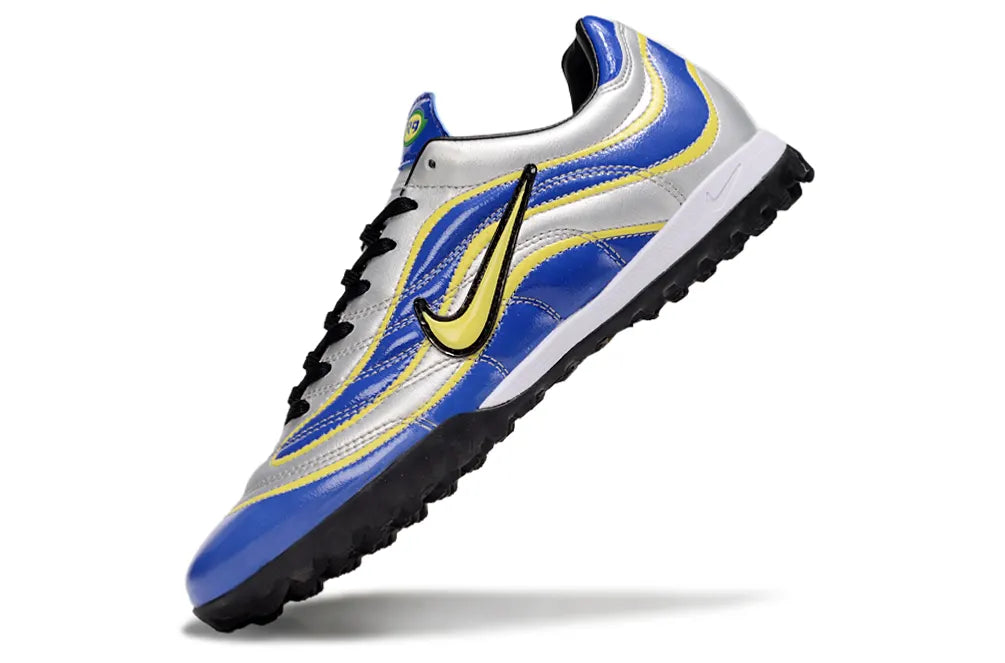 Nike Silver/Blue Turf Shoe - Hình 2