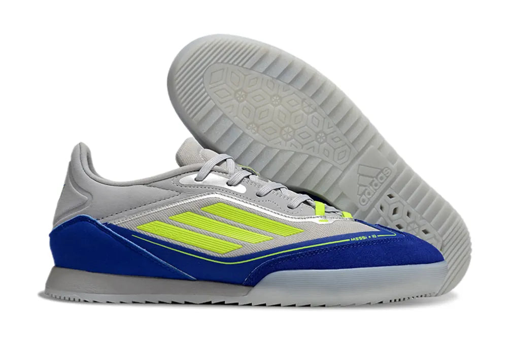 Adidas Grey Blue Neon Runner - Hình 5