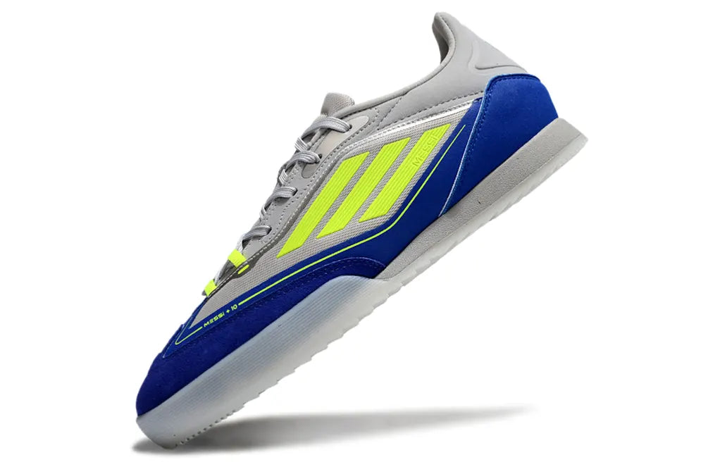 Adidas Grey Blue Neon Runner - Hình 2