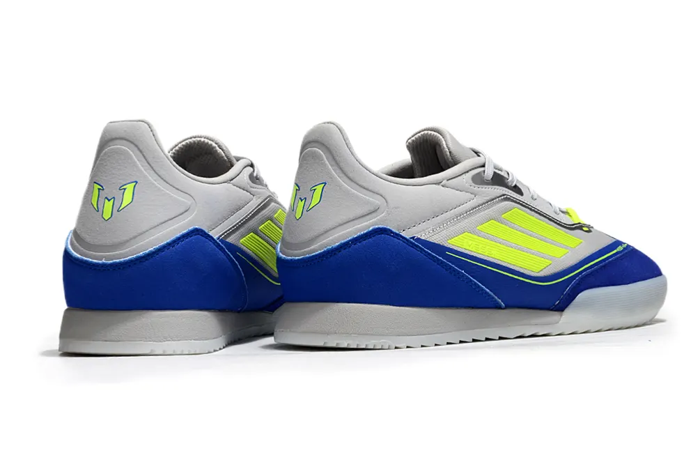 Adidas Grey Blue Neon Runner - Hình 4