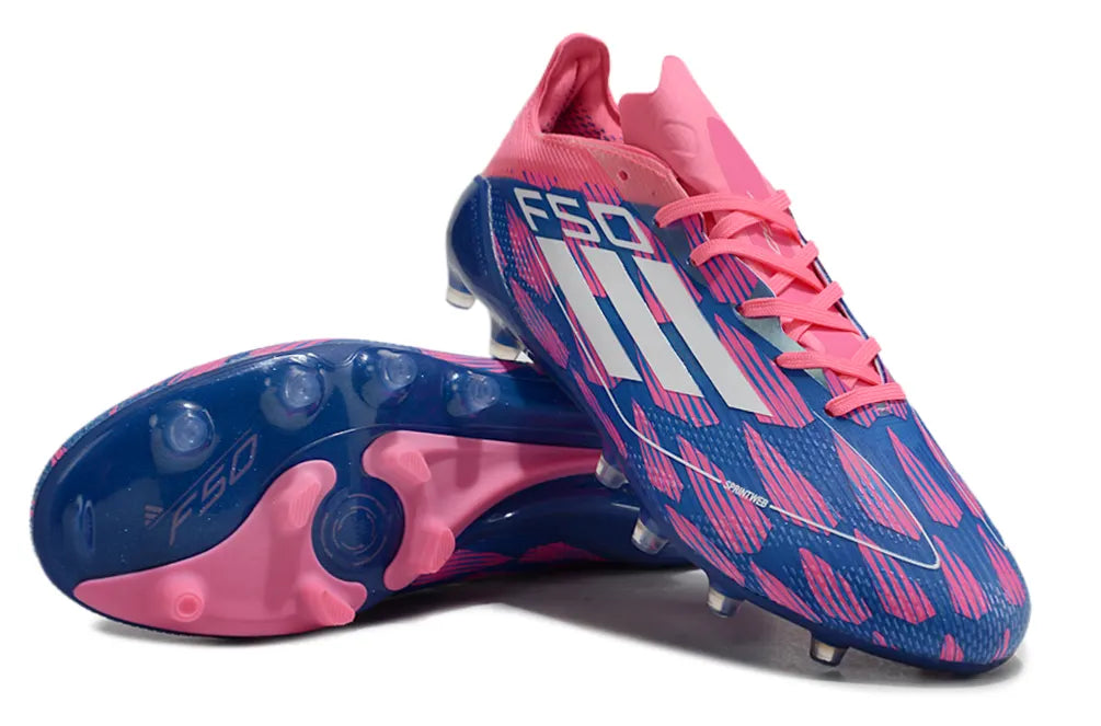 Adidas X Pink Blue Cleats - Hình 3