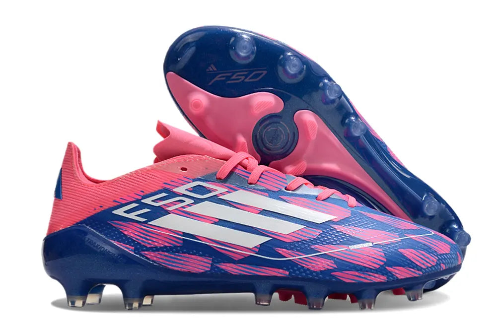 Adidas X Pink Blue Cleats - Hình 5