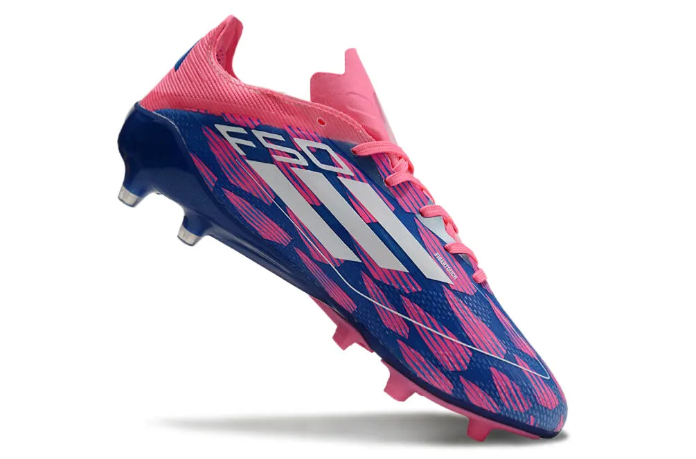 Adidas X Pink Blue Cleats
