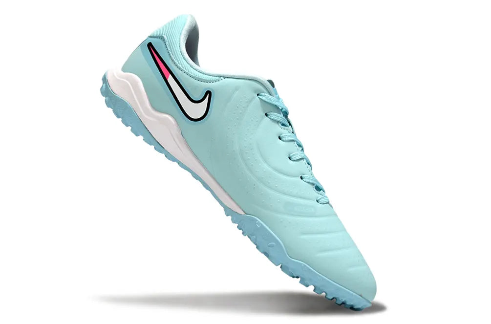 Nike Light Blue Soccer Shoe