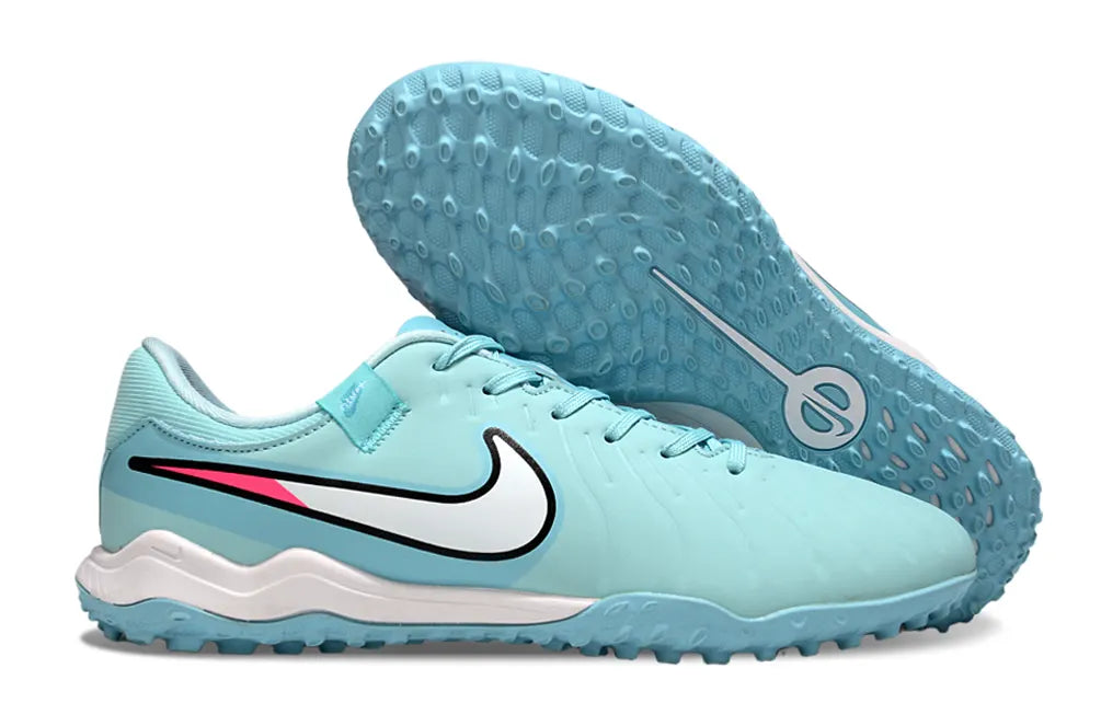 Nike Light Blue Soccer Shoe - Hình 5