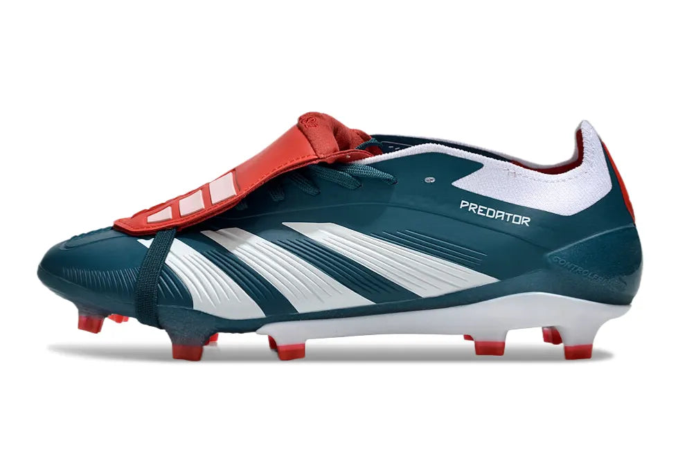 Adidas Predator Teal/Red Cleats - Hình 7