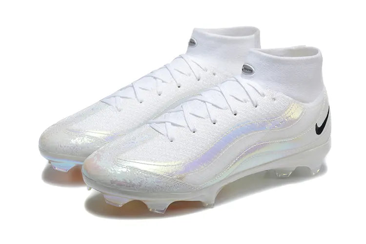 Nike White Iridescent Football Cleats - Hình 8