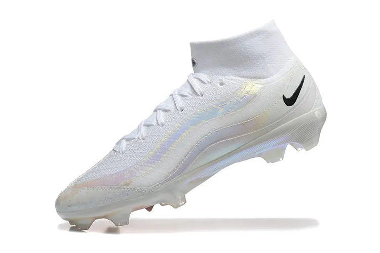 Nike White Iridescent Football Cleats - Hình 5