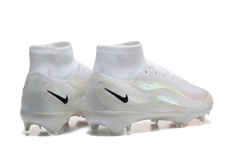 Nike White Iridescent Football Cleats - Hình 2