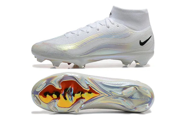 Nike White Iridescent Football Cleats - Hình 9