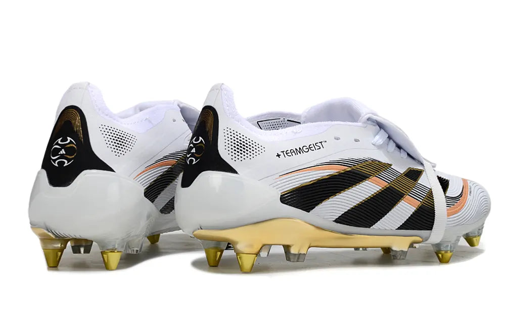 elite Adidas Predator White/Gold - Hình 4