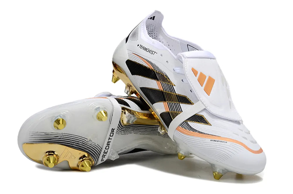 elite Adidas Predator White/Gold - Hình 3