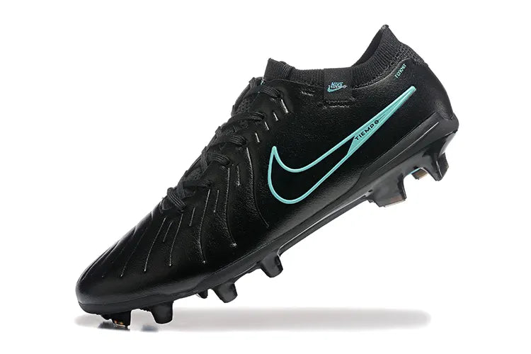 Nike Tiempo Black Turquoise - Hình 4