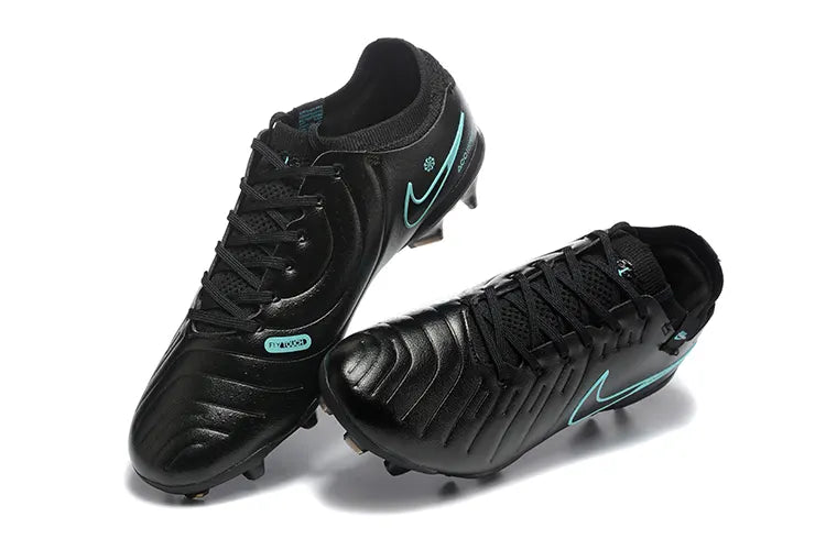 Nike Tiempo Black Turquoise - Hình 2